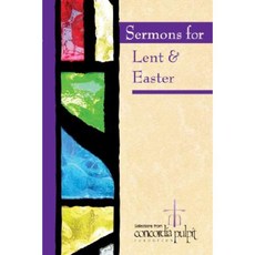 Sermons for Lent & Easter [With CDROM] Paperback, Concordia Publishing House
