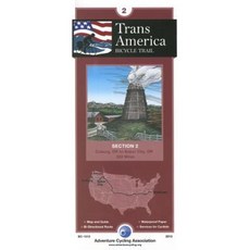 Transamerica Bicycle Trail #2: Coburg or to Baker City or (333 Mi.) Folded, Adventure Cycling Association