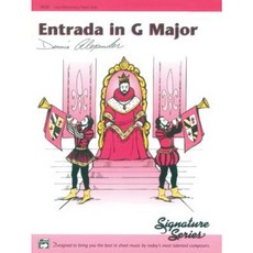 Entrada in G Major: Sheet Paperback, Alfred Music