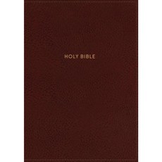 NKJV Deluxe Reference Bible Personal Size Giant Print Imitation Leather Red Red Letter Edition Comfort Print Leather, Thomas Nelson
