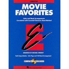 Essential Elements Movie Favorites: Conductor Book with CD Paperback, Hal Leonard Publishing Corporation