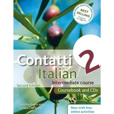 Contatti Italian 2: Intermediate Course [With 2 CDs] Paperback, Hodder Education Publishers