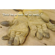 Postcard Change the World (Package of 25): You Are the Body of Christ and Parts of Each Other. 1 Corinthians 12:27 Ceb Novelty, Abingdon Press