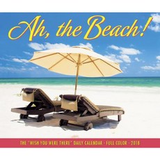 Ah the Beach! 2018 Box Calendar Daily, Willow Creek Press Calendars