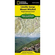 Linville Gorge Mount Mitchell [Pisgah National Forest] Folded, National Geographic Maps