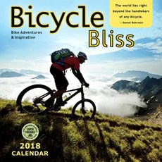 Bicycle Bliss 2018 Wall Calendar: Bike Adventures and Inspiration Wall, Amber Lotus Publishing