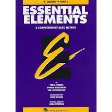 Essential Elements Book 1 - BB Clarinet Paperback, Hal Leonard Publishing Corporation