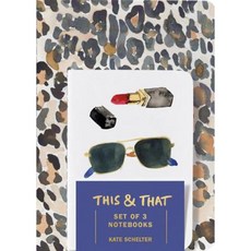 This & That Notebooks (Set of 3) by Kate Schelter Other, Abrams Noterie
