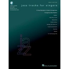 Jazz Tracks for Singers: Men's Edition [With CD (Audio)] Paperback, Hal Leonard Publishing Corporation