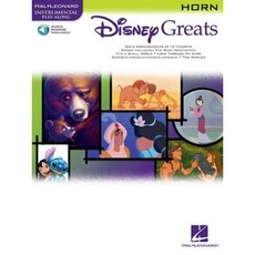 Disney Greats: For Horn Instrumental Play-Along Pack Hardcover, Hal Leonard Publishing Corporation