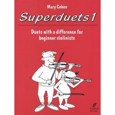 Superduets Book 1: Duets with a Difference for Beginner Violinists Paperback, Faber & Faber