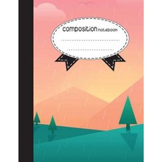 作文筆記本 8.5 X 11 110 頁：抽象松木：（筆記本）平裝本, Createspace獨立發布平台