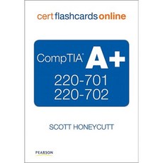 Comptia A+ 220-701 and 220-702 Cert Flash Cards Online Retail Package Version Hardcover, Pearson Certification