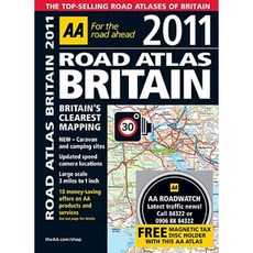 AA Road Atlas Britain [With Magnetic Tax Disc Holder] Spiral, AA Publishing