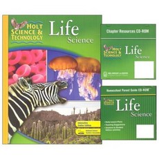 Holt Science & Technology: Life Science [With 2 CDROMs] Hardcover, Houghton Mifflin