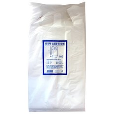 海派 購物袋 5號 白色 100入, 1個