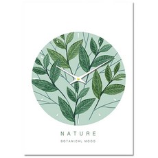 The Yoon Retina 現代時鐘 30 x 42 cm BOT0006, 混合顏色