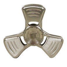 Minati Wow Kepler高級金屬指尖陀螺+盒子, 銀