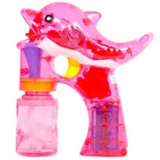 에스케이토이즈 해피돌 크리스탈 자동 버블건, 핑크, 1개