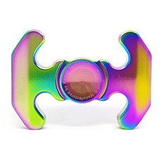 Minati Wow Kepler不鏽鋼指尖陀螺+收納盒, 彩虹