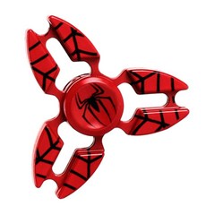 미나티 C03 우와 코믹스 메탈 피젯스피너 + 케이스, 스파이더레드, 1개