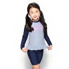 KOOGI ADVENTURE 女童泳帽+泳衣+短褲組 KG-K603