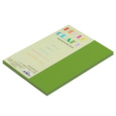 New C-Plain 紙文化 環保雙面色紙 No.35 淺綠色, 80個