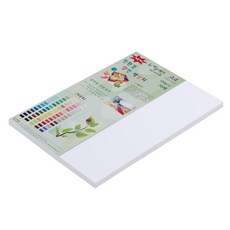 New C-Plain 紙文化 環保雙面色紙 No 50 白色, 60個