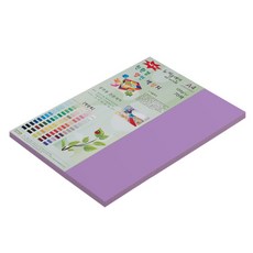 New C-Plain 紙文化 環保雙面色紙 No 28 淡紫色, 1個