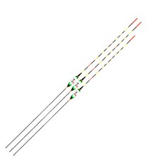 Narye綠珠電子浮漂 中 L240 2入+小 L220, 混色, 1套