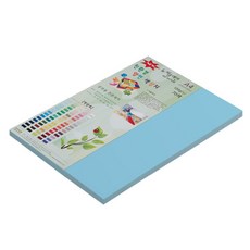 paperculture 環保 New Sea Plain 雙面色紙 No 15 天藍色 A4, 1個