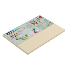 New Sea Plain 紙文化 環保雙面色紙 No 3 象牙白, 1個