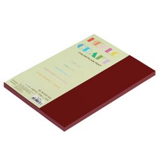 paperculture New C-Plain 環保雙面色紙 B5 No 48 紅色, 1個