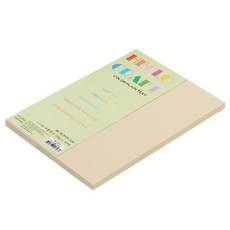 New Sea Plain 紙文化 環保雙面色紙 No 3 象牙白, 80個