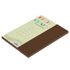 paperculture New C-Plain 環保雙面色紙 B5 No26 栗棕色, 1個