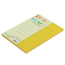 paperculture New C-Plain 環保雙面色紙 No 06 淺黃色, 80個