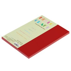 paperculture New C-Plain 環保雙面色紙 No 37 亮紅色, 80個