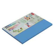 종이문화 뉴씨플레인 친환경 양면색상지 A4 No16밝은파랑, 60개