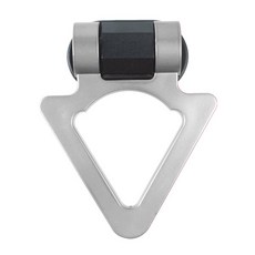 新一公司 車用三角形拖車鉤配件 銀色, 1個