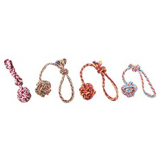 ABM 寵物潔牙雙球玩具, 隨機出貨, 4個