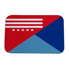 아울리빙 세계국기 주방 발매트, E