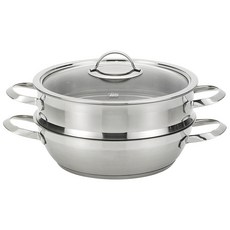 ELO 土星炒鍋+蒸鍋, 炒鍋(28cm)+蒸鍋(28cm), 1組