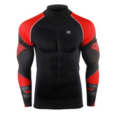 Zipravs 男士壓縮半領打底衣 ZCBS-46