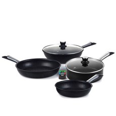 테팔 마이쿠킹 가이드 인덕션 프라이팬 7종 세트, 1세트, 프라이팬 22cm + 28cm + 웍 28cm + 전골냄비 24cm + 유리뚜껑 24cm + 28cm + 쿠킹 센서