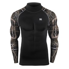 Zipravs 男士壓縮半領打底衣 ZCBS-31