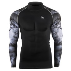 Zipravs 男款半高領運動上衣 ZCBS-2