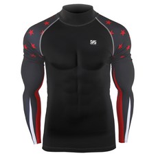 Zipravs 男士壓縮半脖子底層ZCBS-36