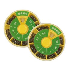 청룡 봉돌 친환경 순정봉돌 세트, 2개