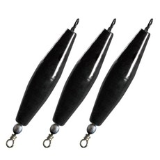 청룡 봉돌 코팅 회전도래추, 3개입