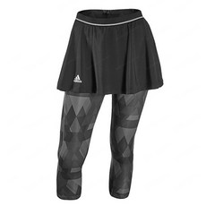 adidas 愛迪達 內搭長褲裙 AJ3231 黑色